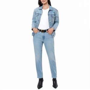 Seven7 Women's Light Blue Straight Leg Jeans size 12